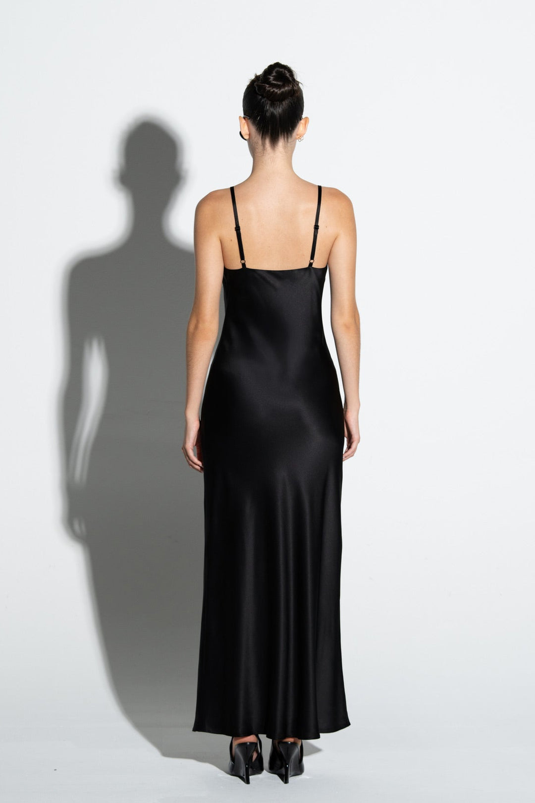 Silk Slip Dress Long