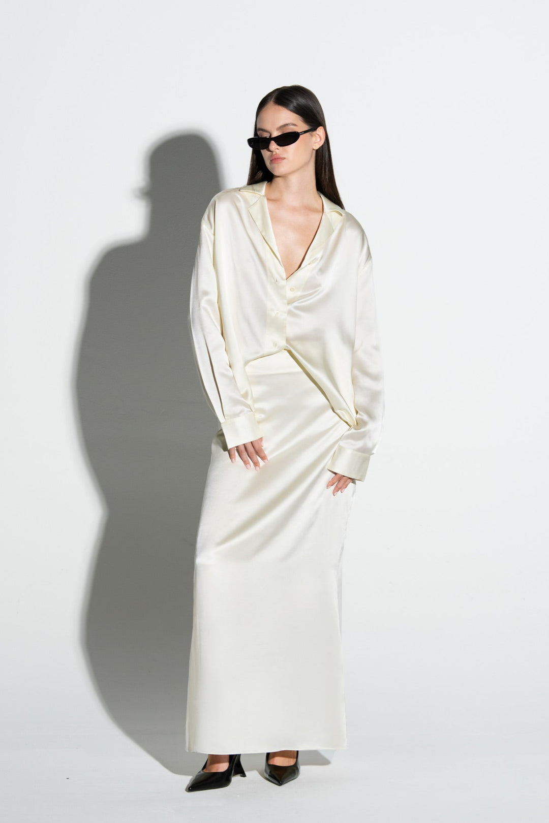 Silk Satin Blouse