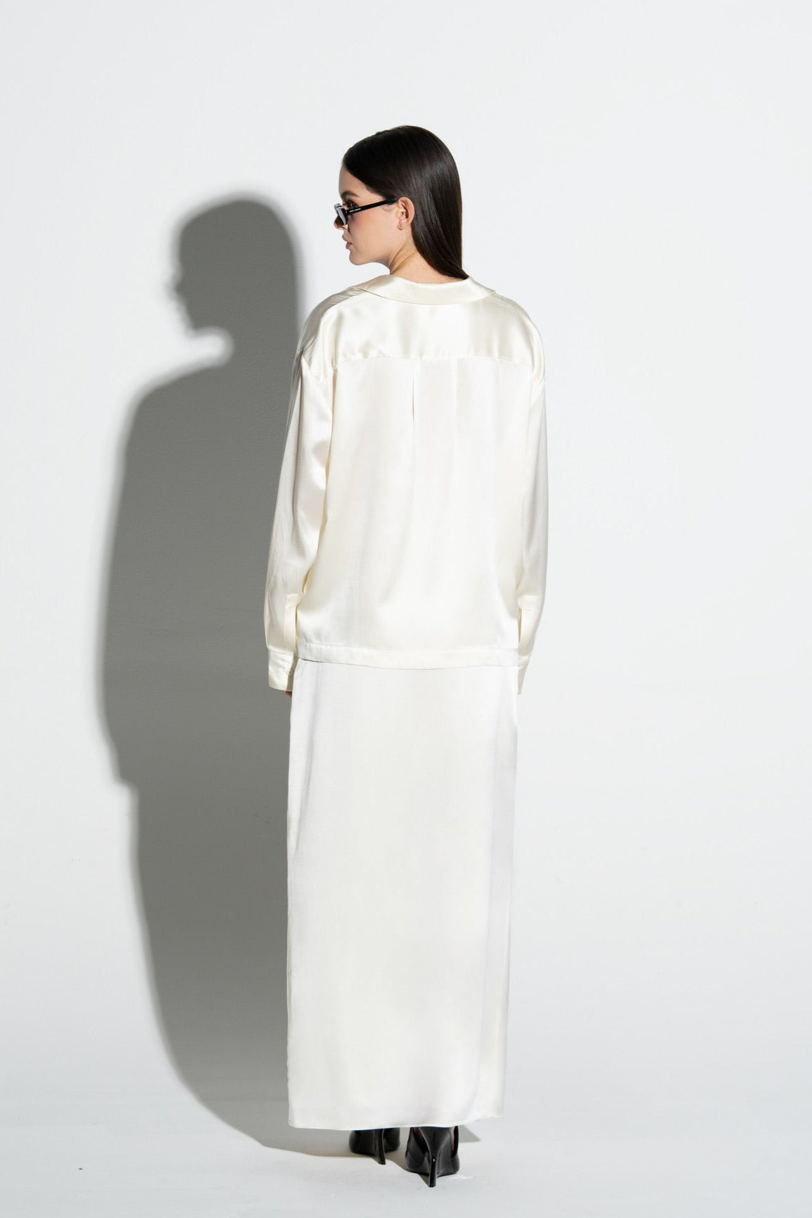 Silk Maxi Skirt