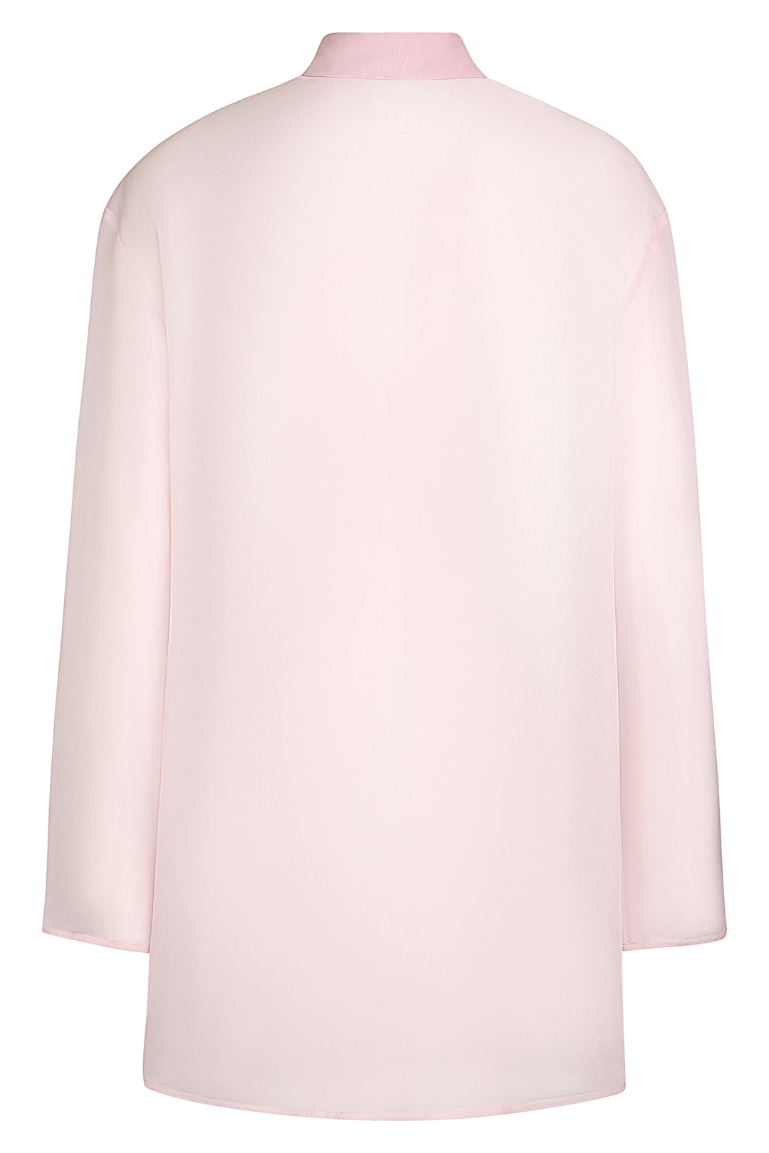 Silk Chiffon Blouse Short