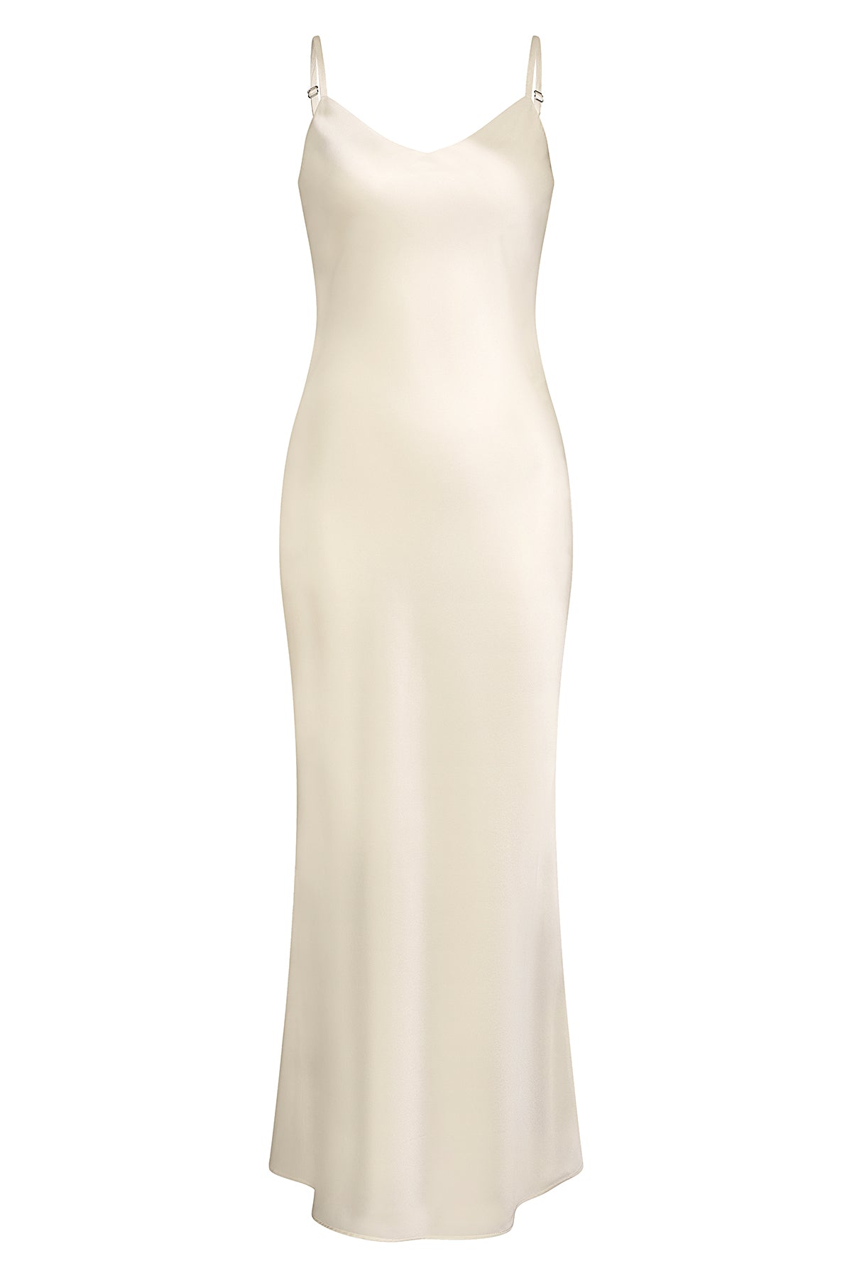 Silk Slip Dress Long