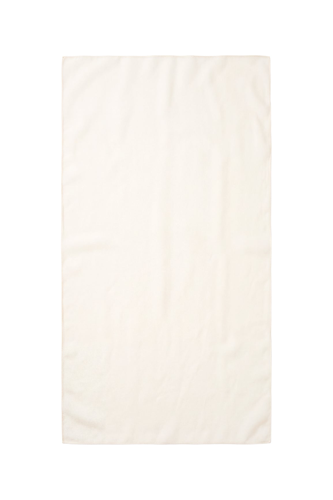 Ivory Silk Georgette Scarf