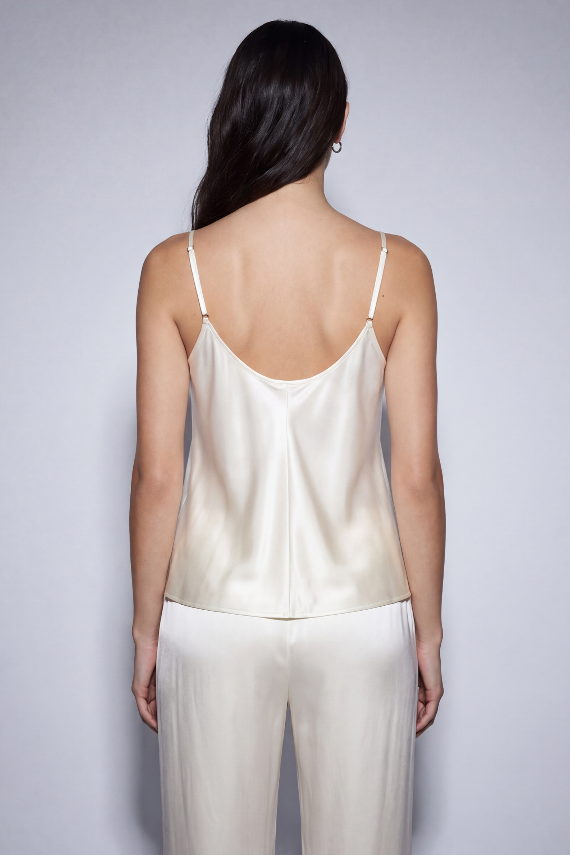 Ivory Silk Camisole