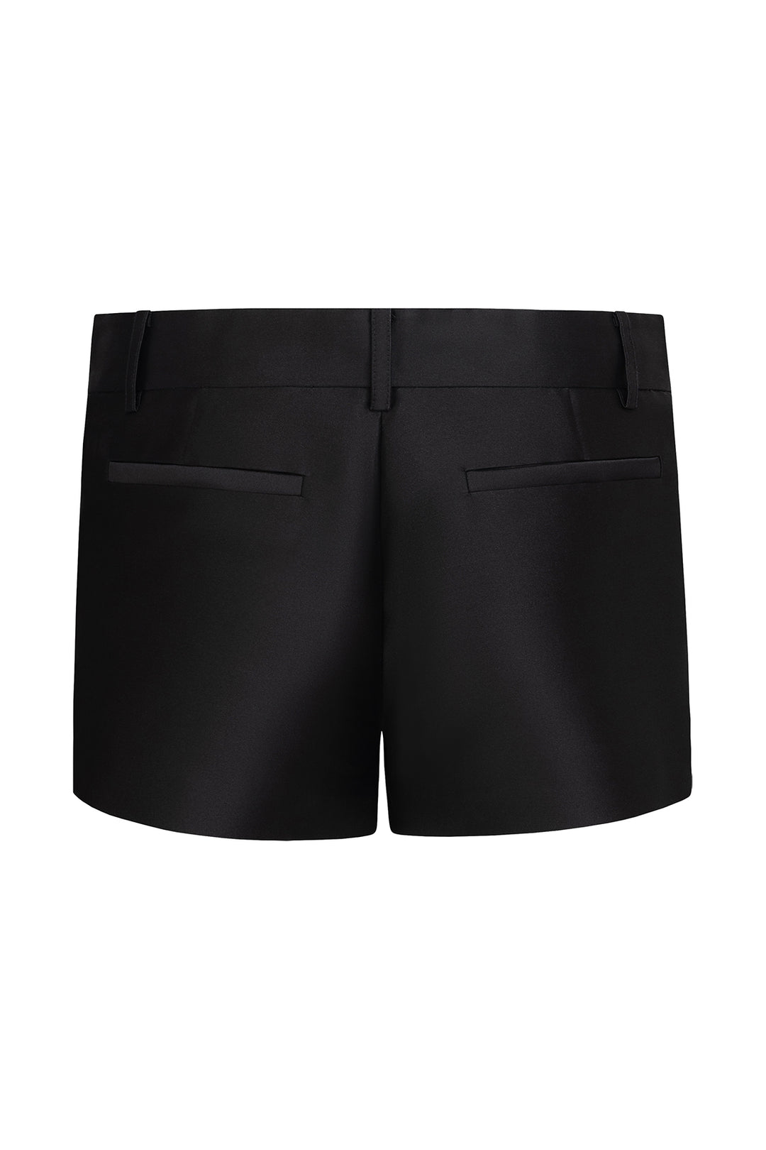 Silk Low-Rise Shorts