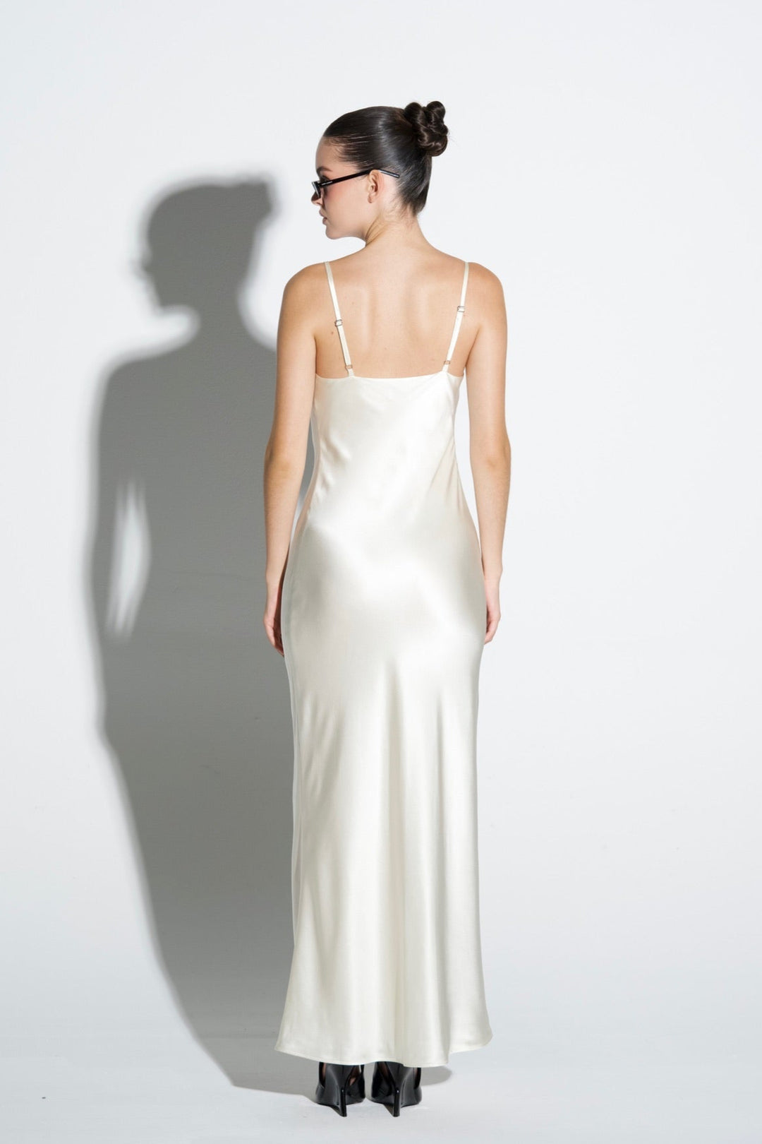 Silk Slip Dress Long