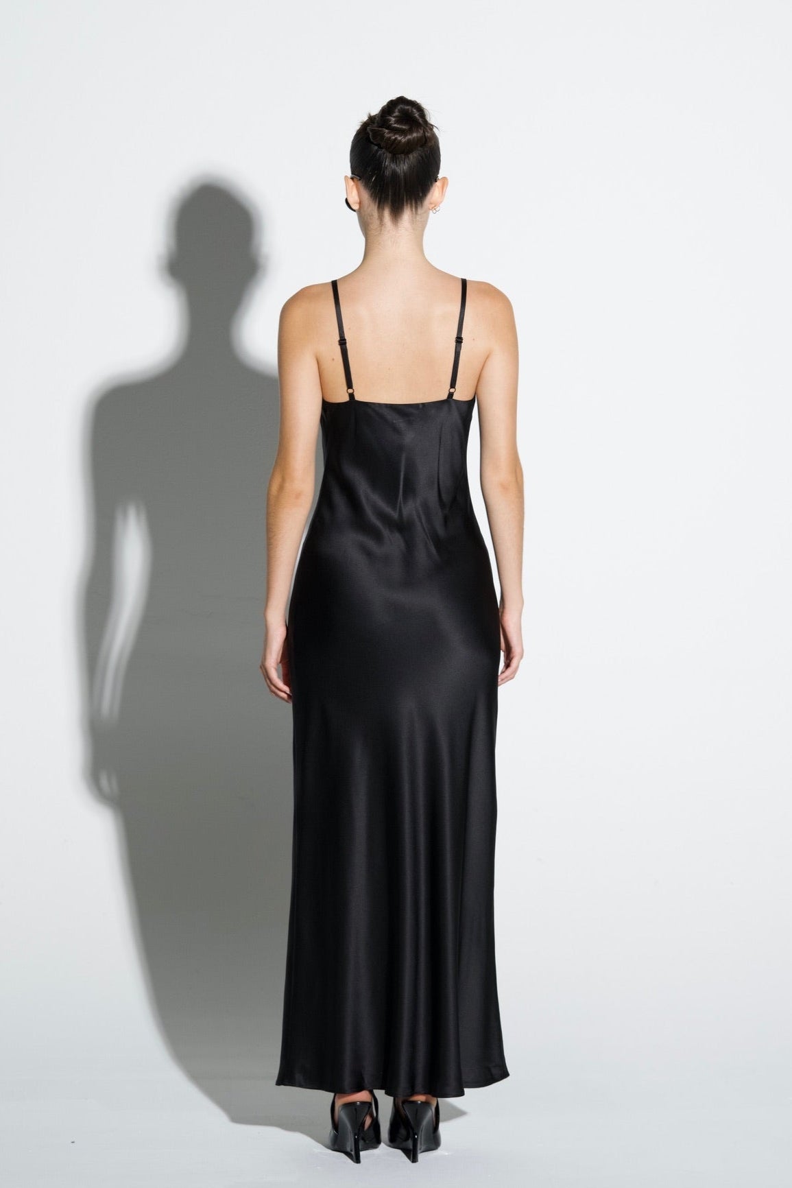 Silk Slip Dress Long